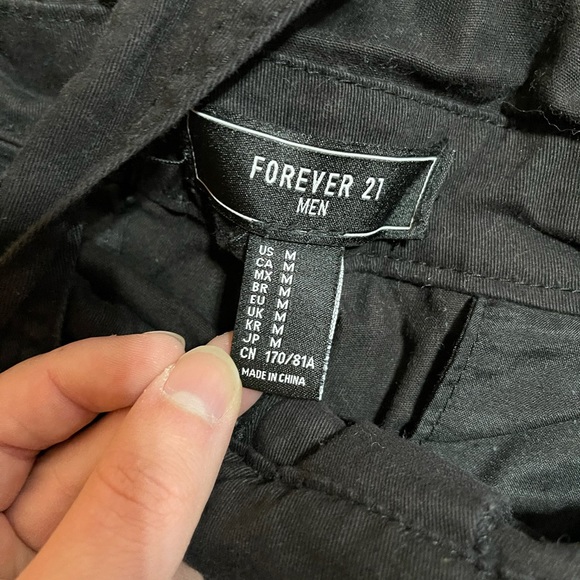 Rue21 Black Overall Pants - Picture 2 of 2